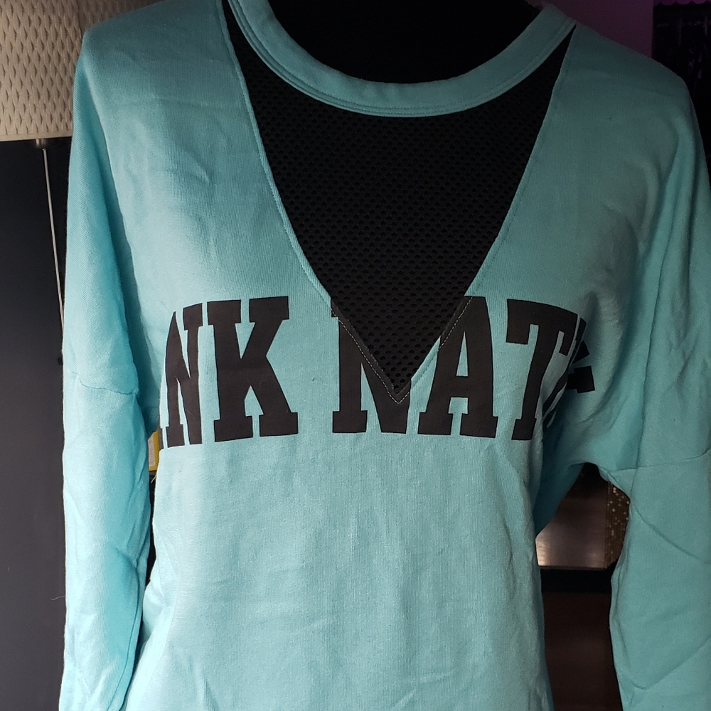 Pink long sleeve shirt